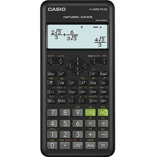 Scientific Calculator Casio FX-82ESPLUS-2 BOX Black-0