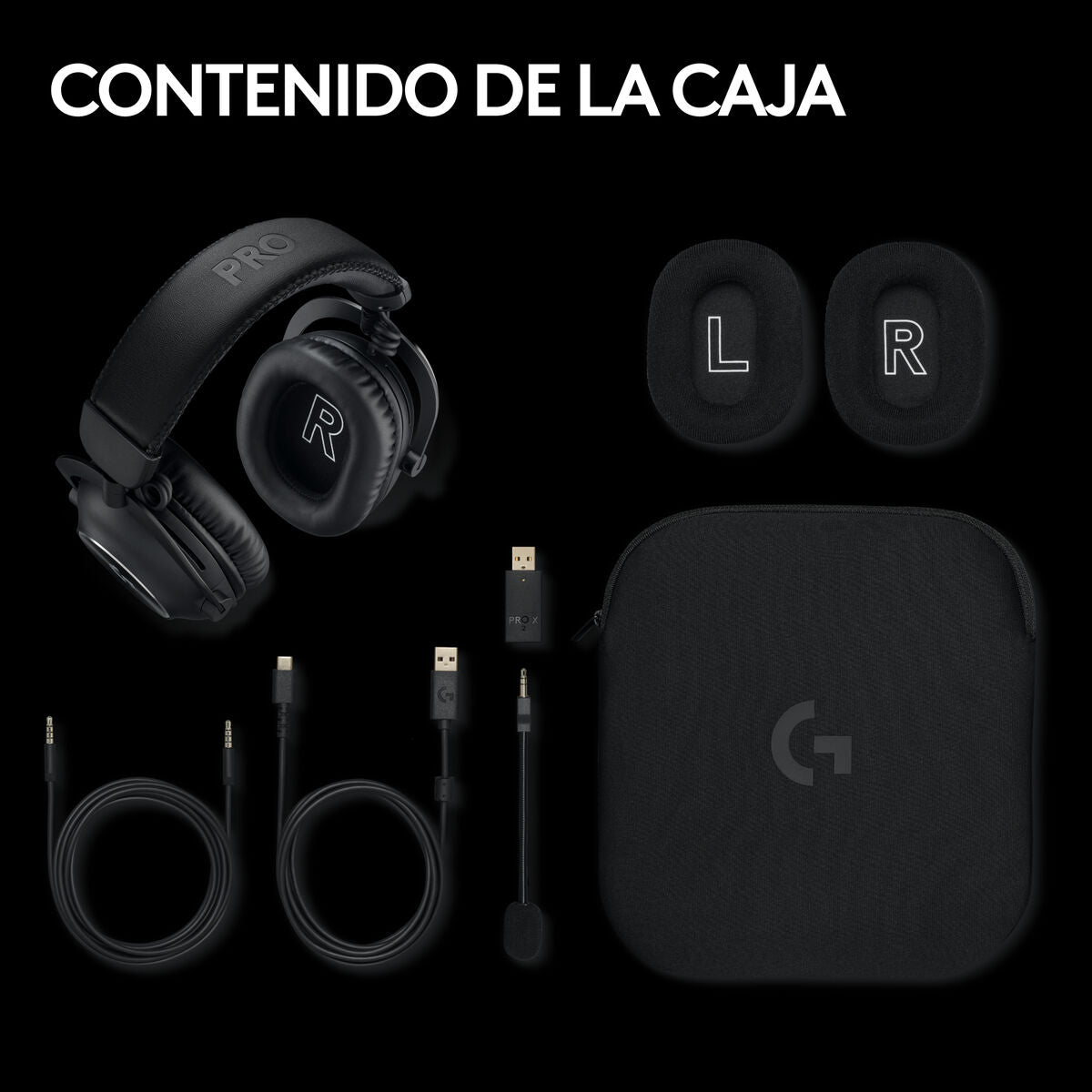 Headphones Logitech PRO X 2 Black-5